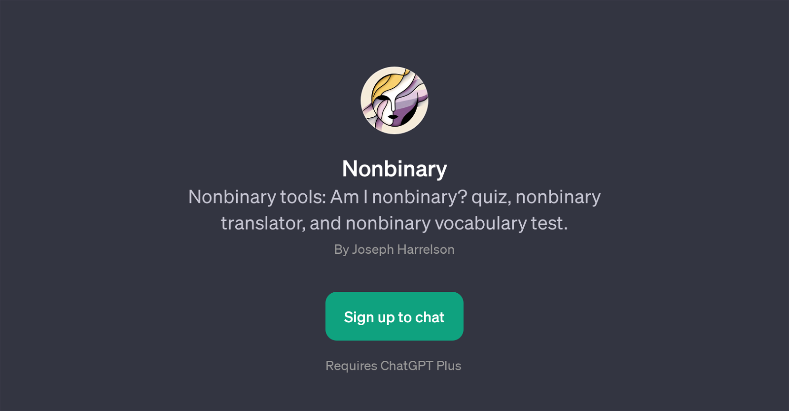 Nonbinary website