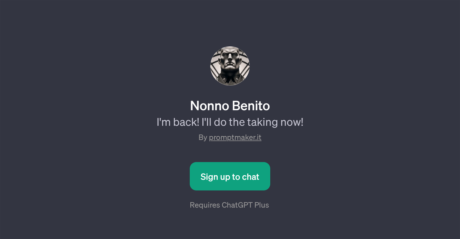 Nonno Benito website
