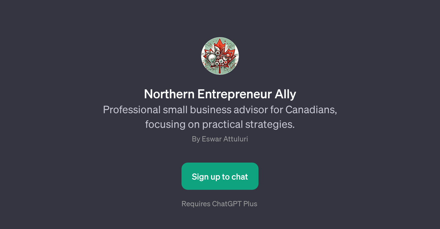 Northern Entrepreneur Ally website