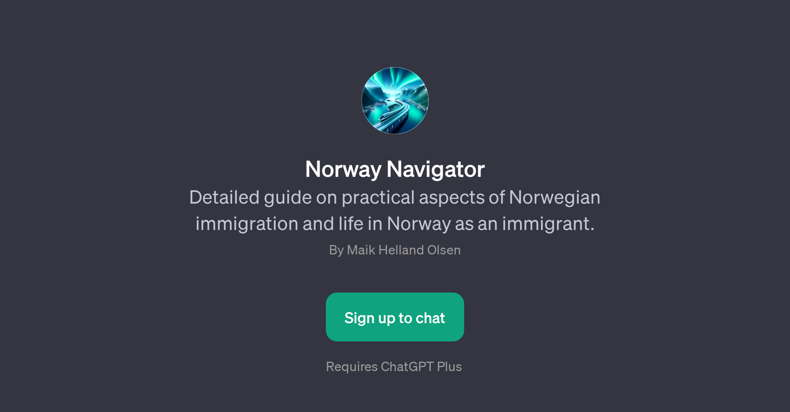 Norway Navigator website