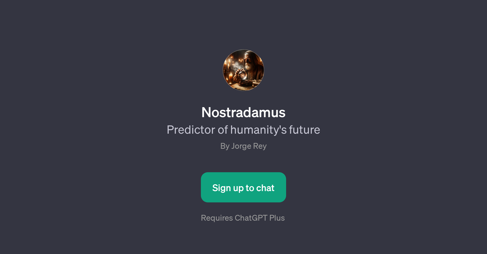 Nostradamus website