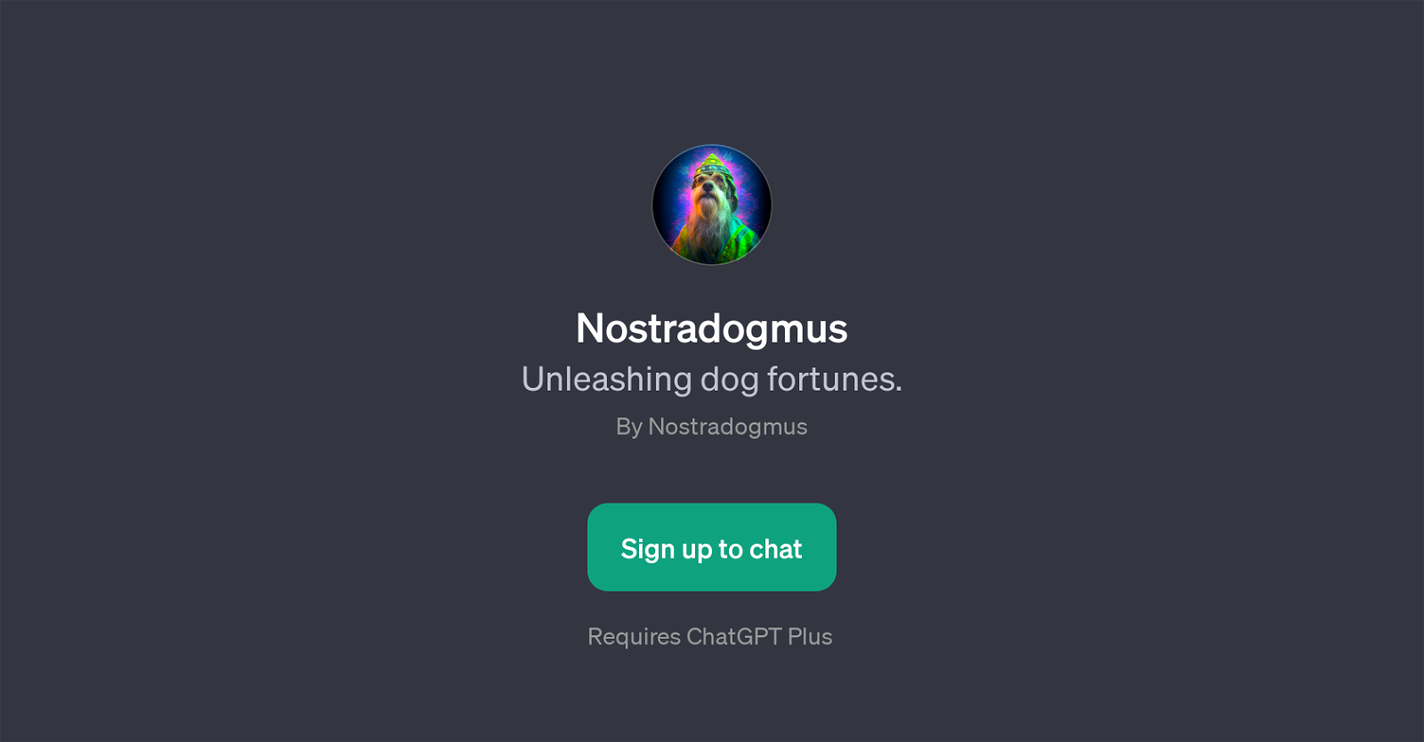Nostradogmus website