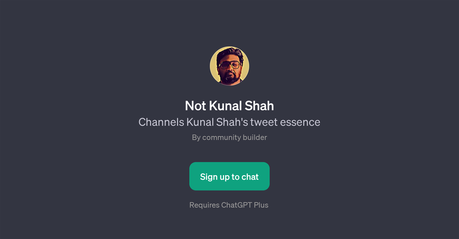 Not Kunal Shah website