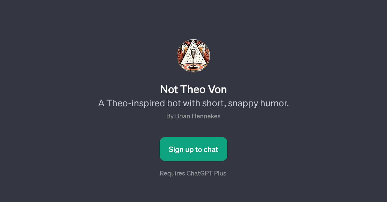Not Theo Von website