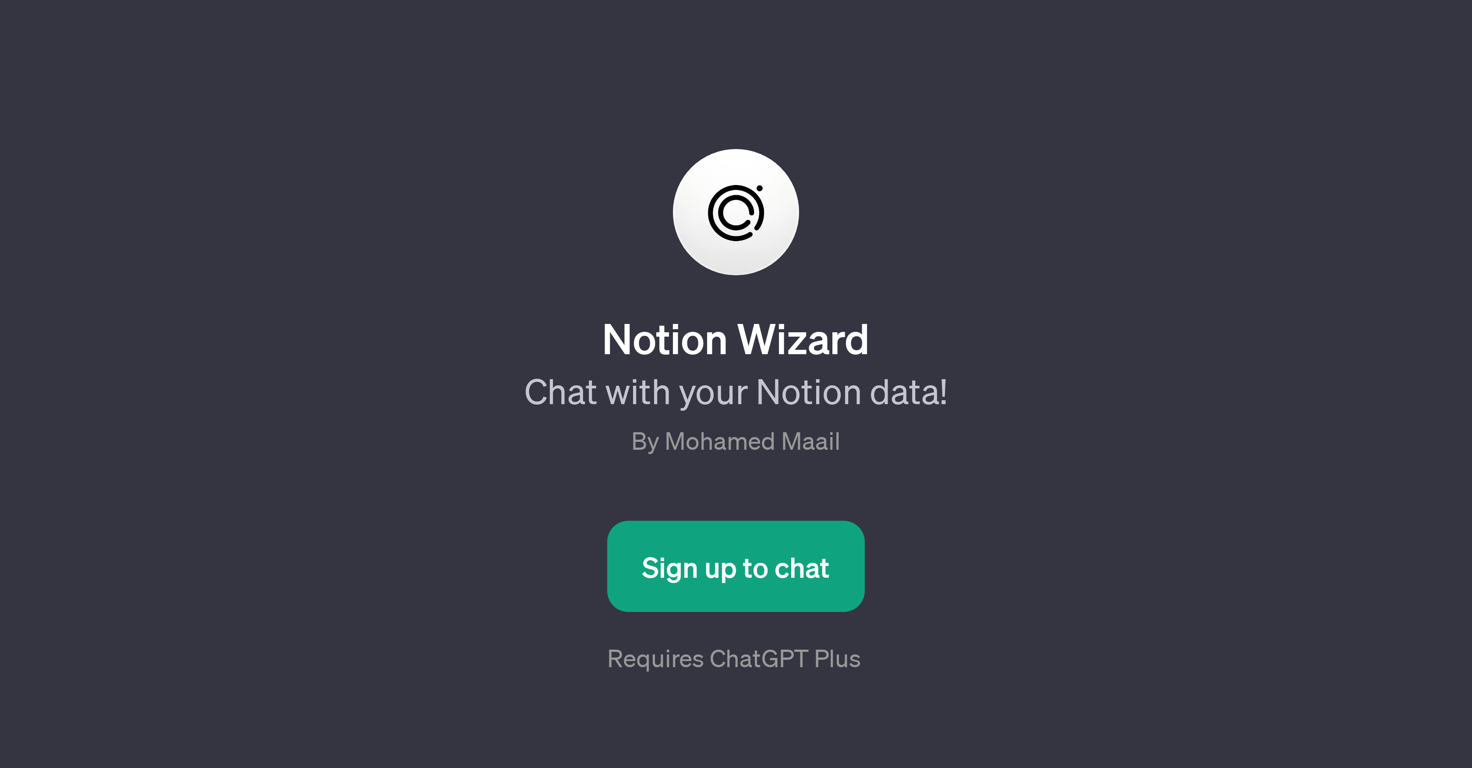Notion Wizard website