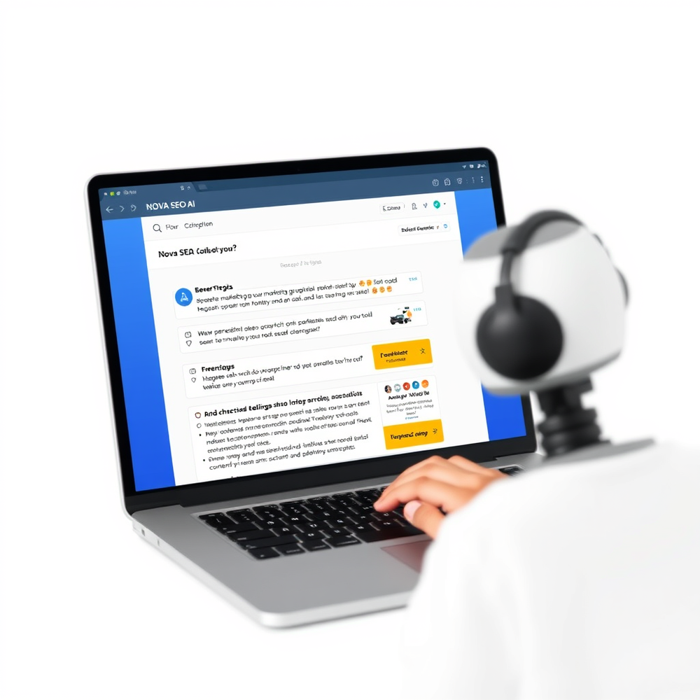 NOVA SEO AI – Chatbot Tool 🚀 website