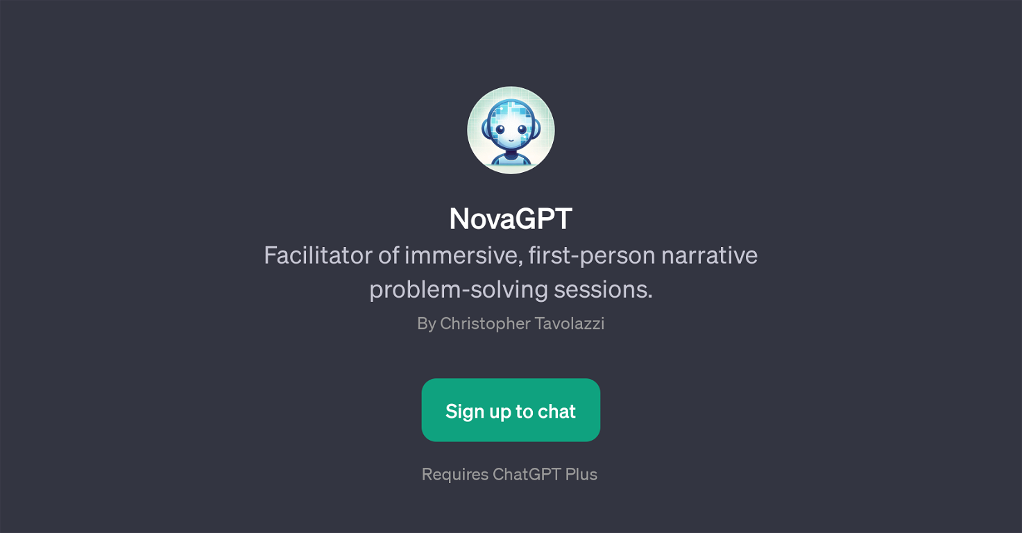 NovaGPT website