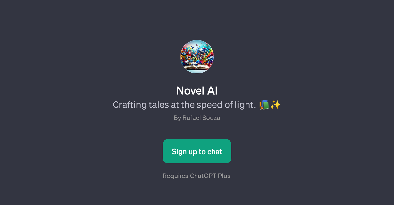 Novel AI website