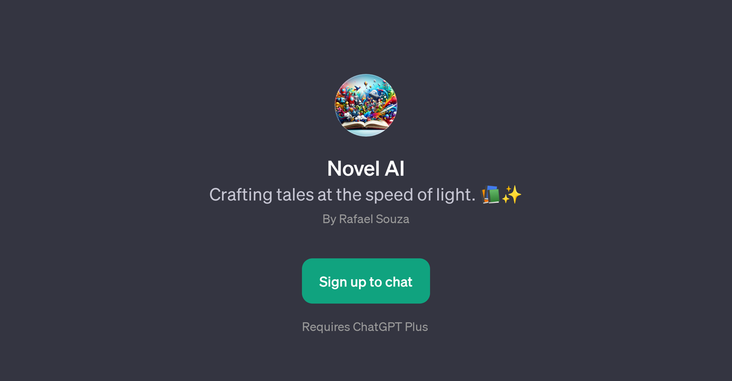 Novel AI website