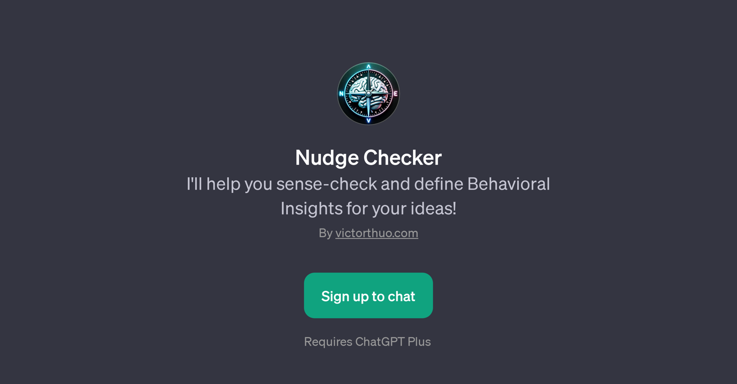 Nudge Checker website
