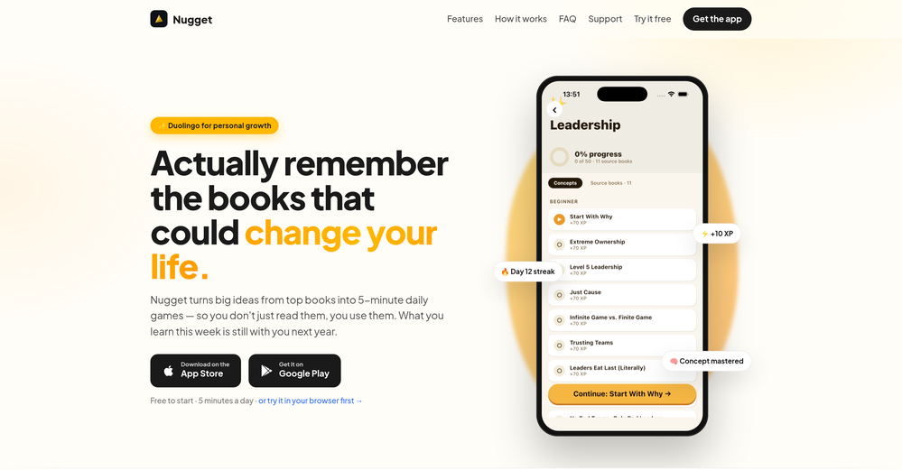 Nugget website