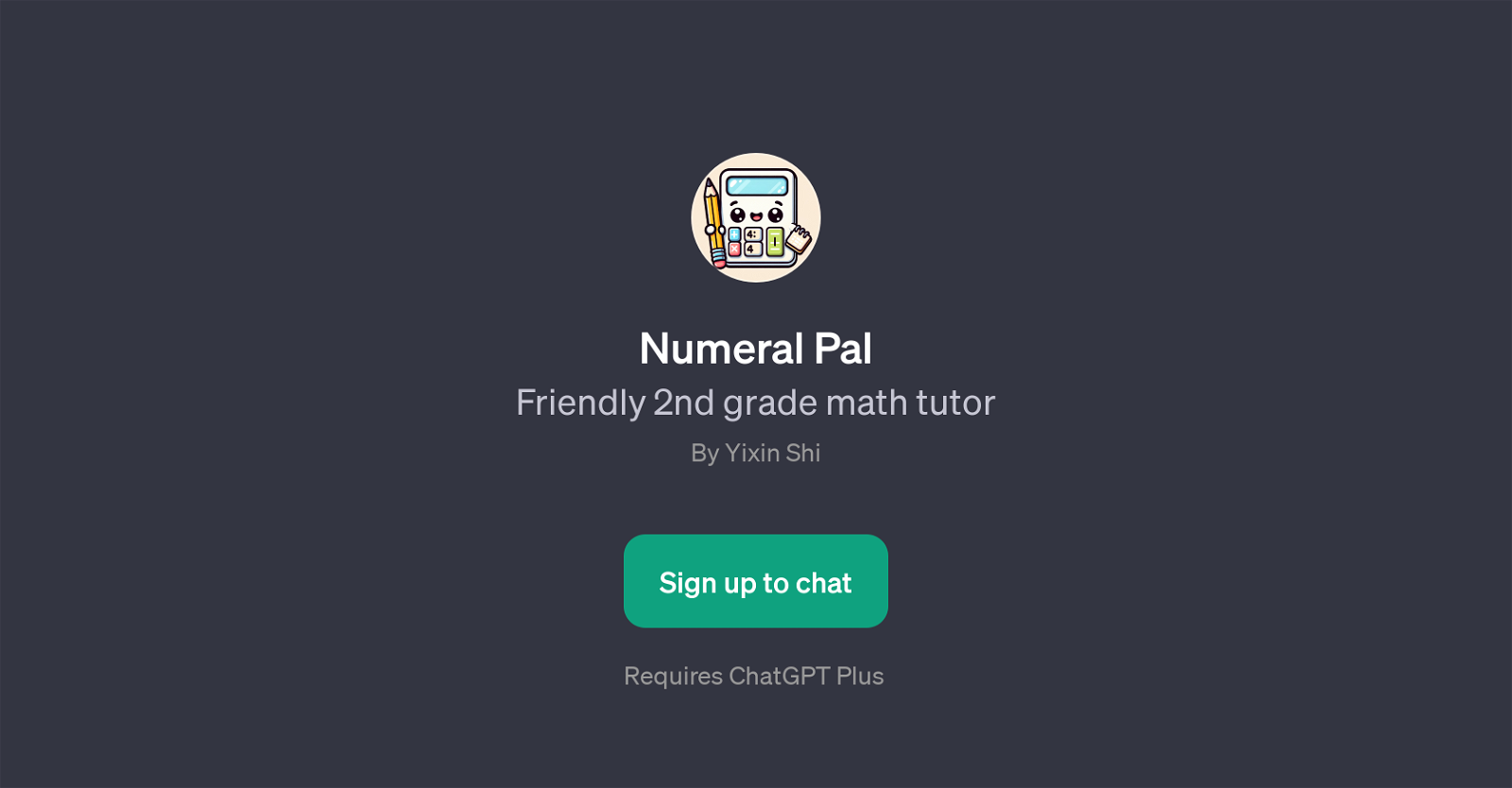 Numeral Pal website