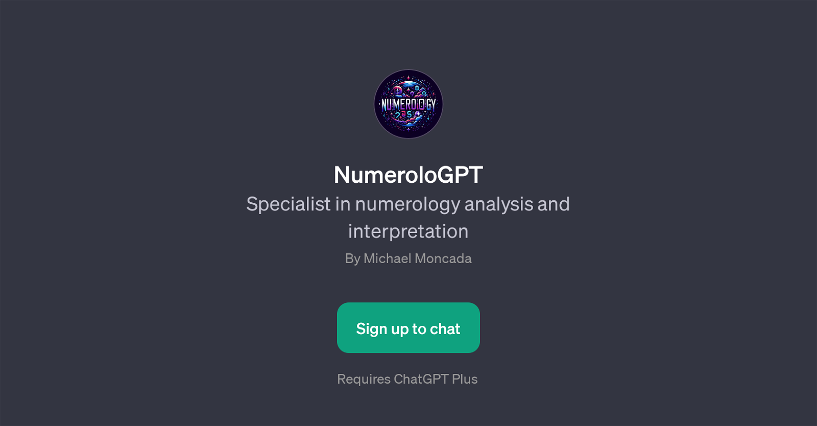 NumeroloGPT website