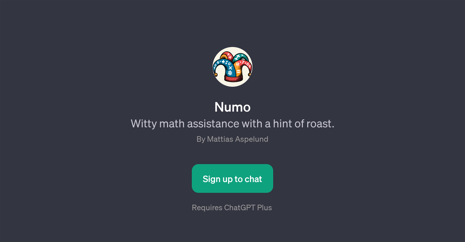 Numo website