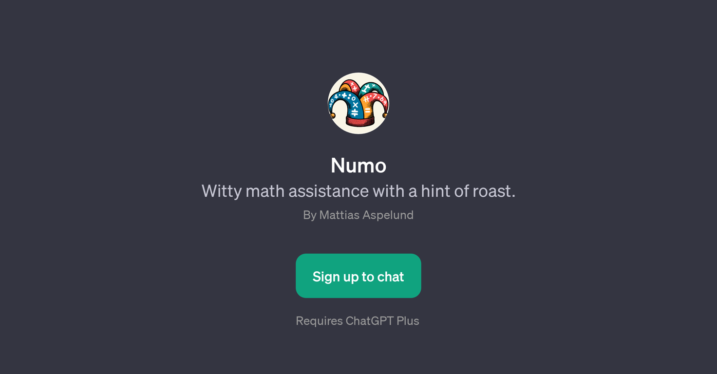 Numo website