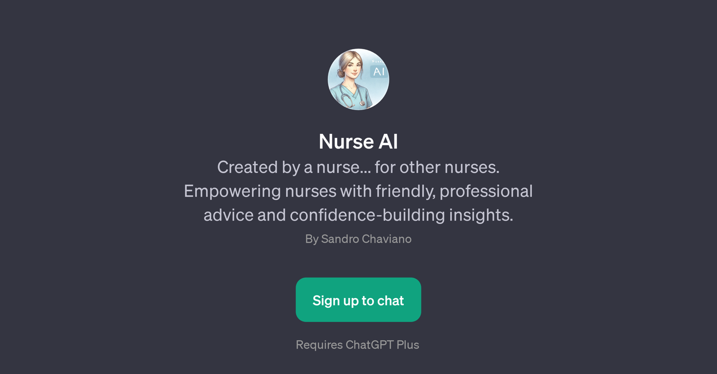 Nurse AI GPT website