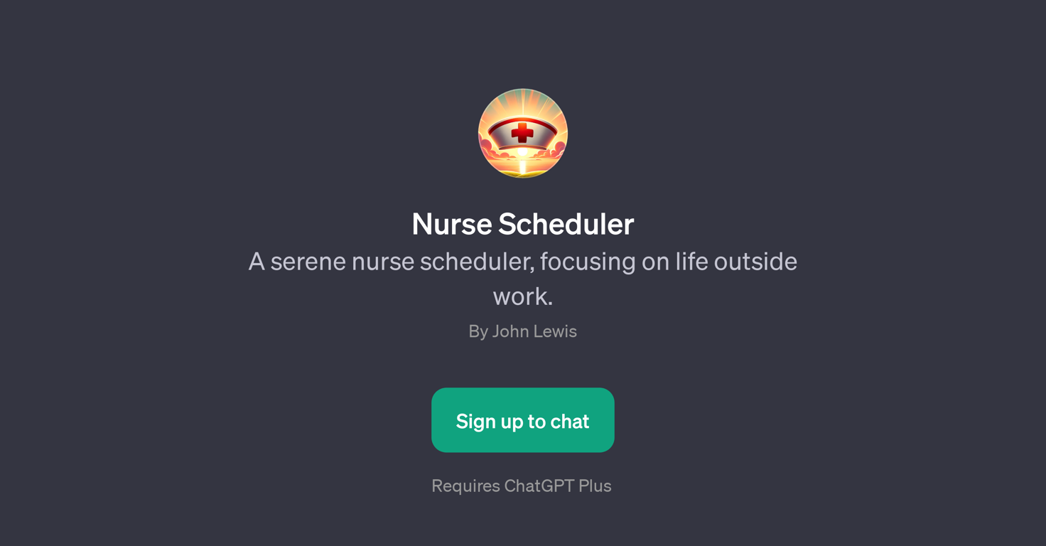 Nurse Scheduler website