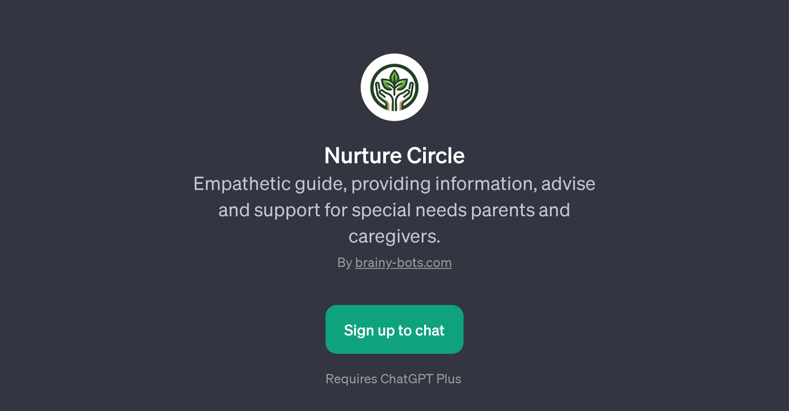 Nurture Circle website