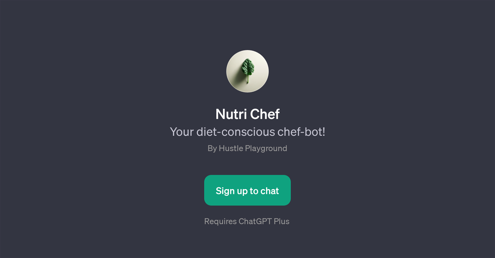 Nutri Chef website