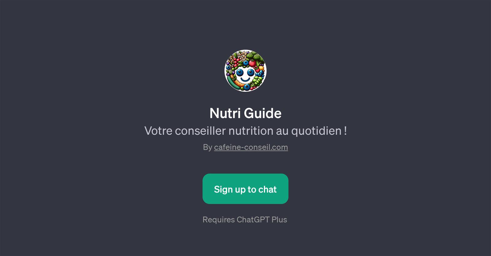 Nutri Guide website