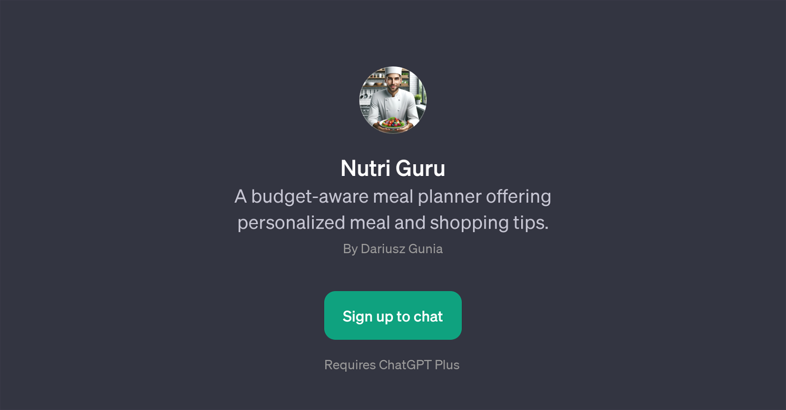 Nutri Guru website