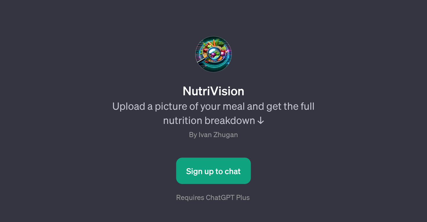 NutriVision website