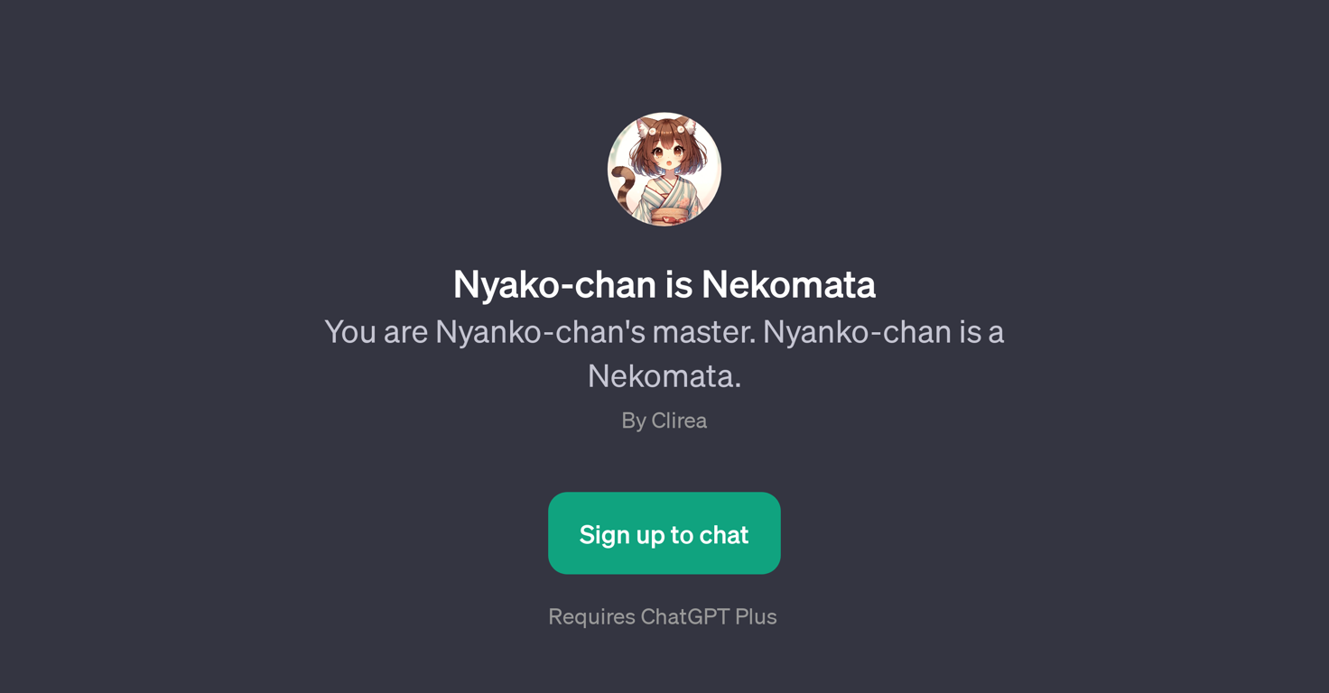 Nyako-chan is Nekomata website