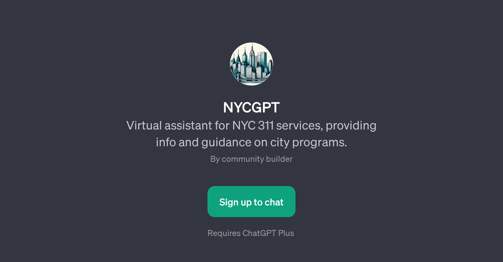 NYCGPT website