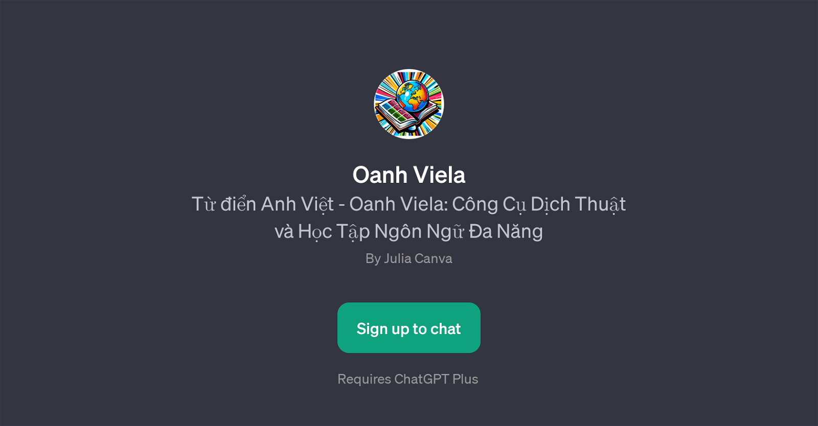 Oanh Viela website
