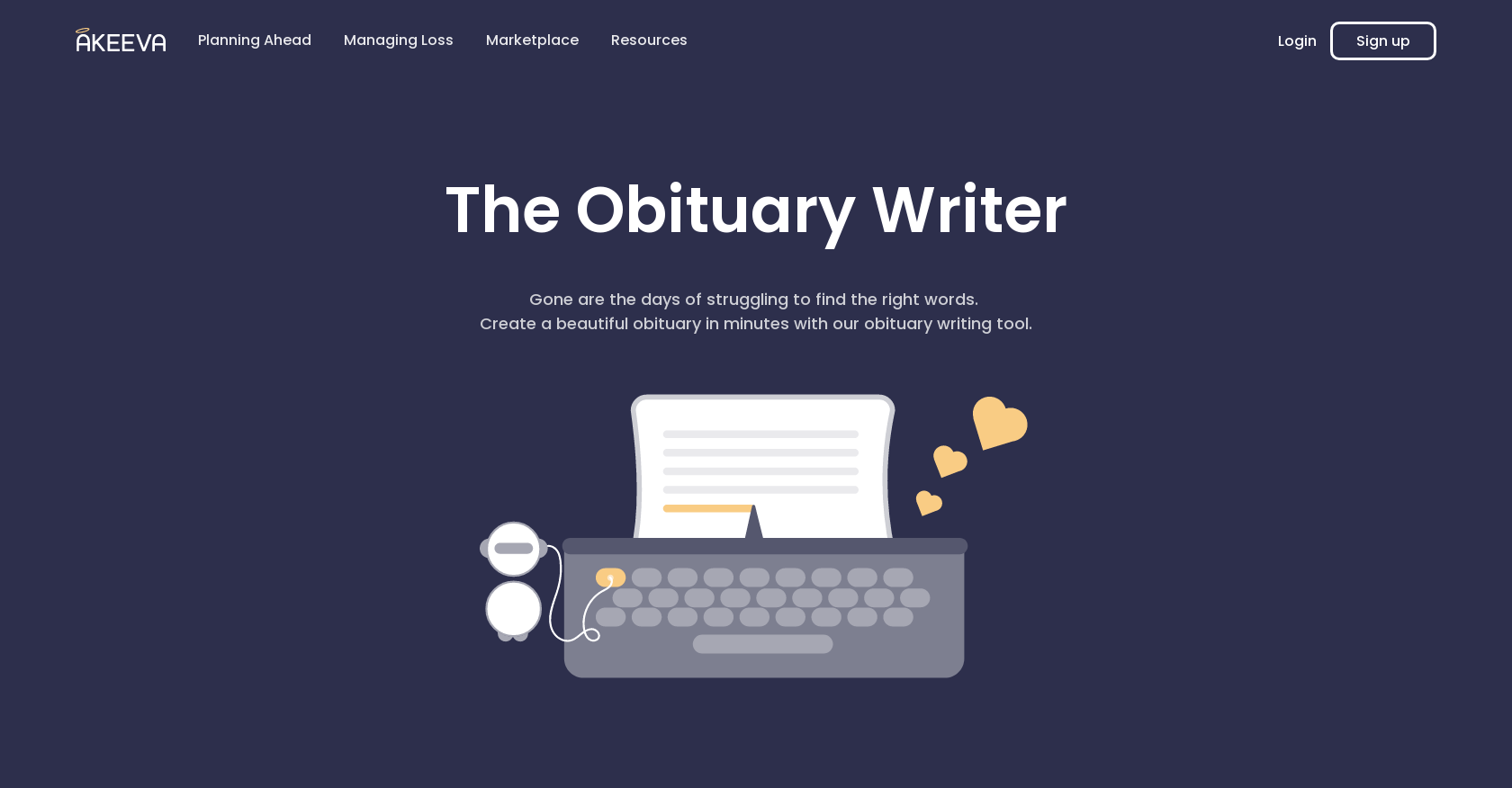 Obituary Writer - Kodora | Leading AI Company in Australia