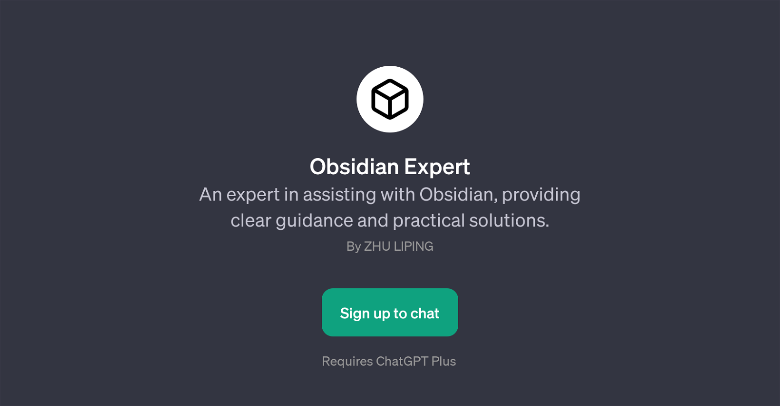 Obsidian Expert website