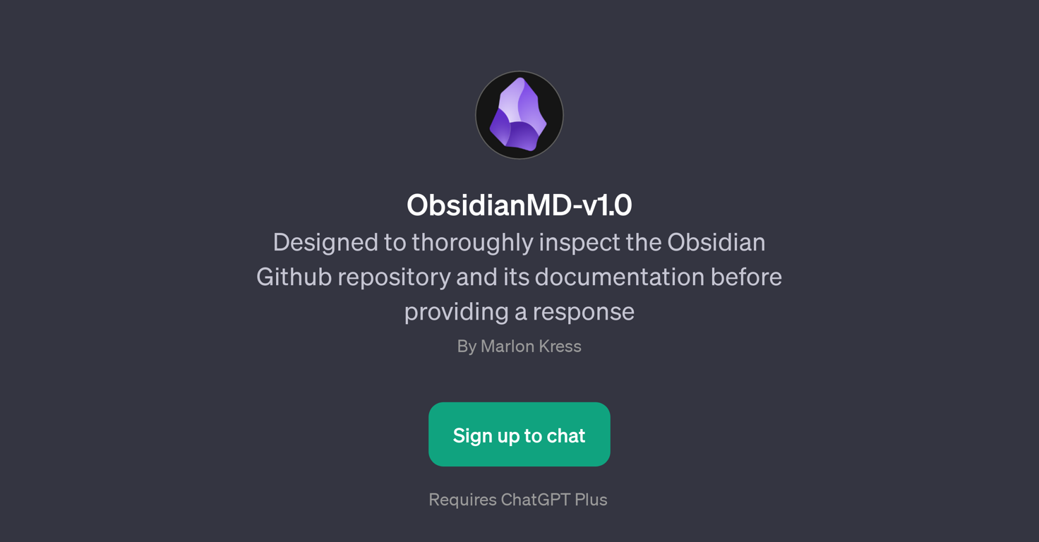 ObsidianMD-v1.0 website