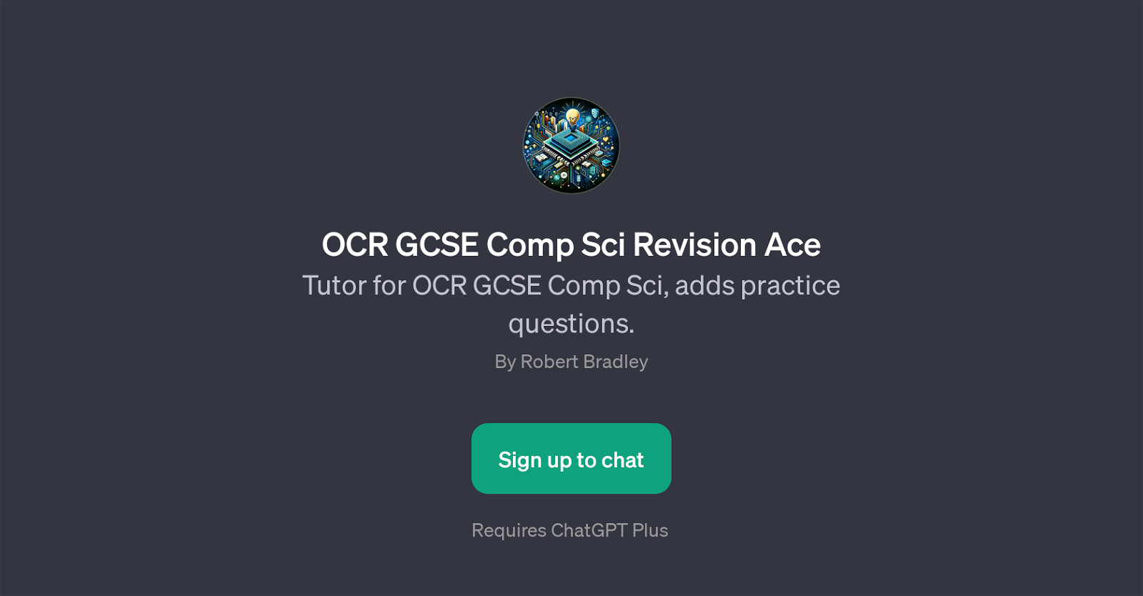 OCR GCSE Comp Sci Revision Ace website