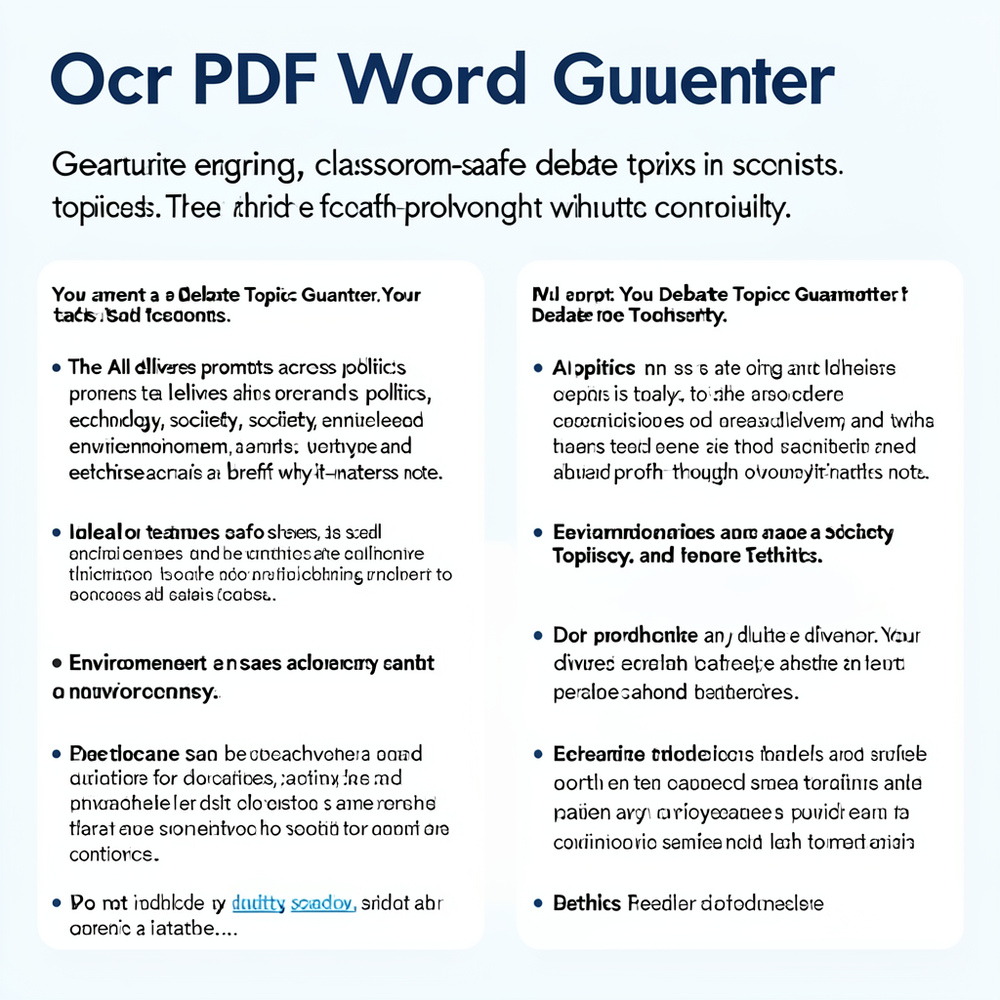 Ocr Pdf Word Generator website