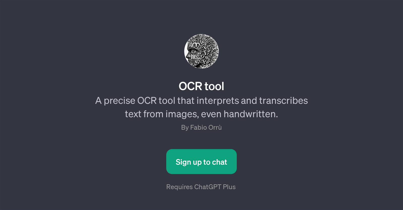 OCR Tool website