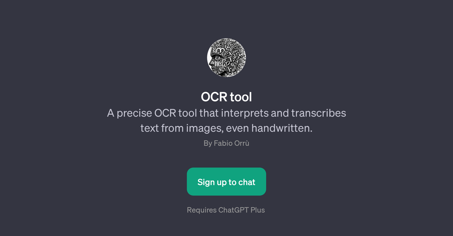 OCR Tool website