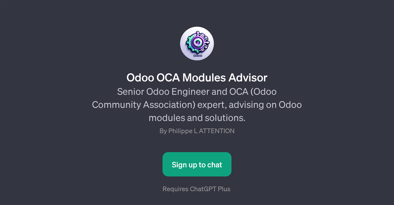 Odoo OCA Modules Advisor website