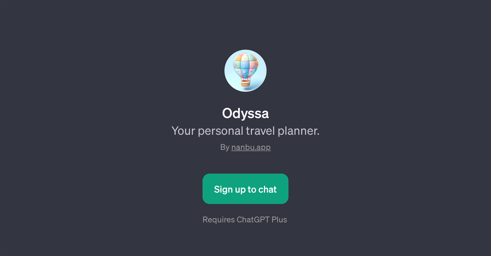 Odyssa website
