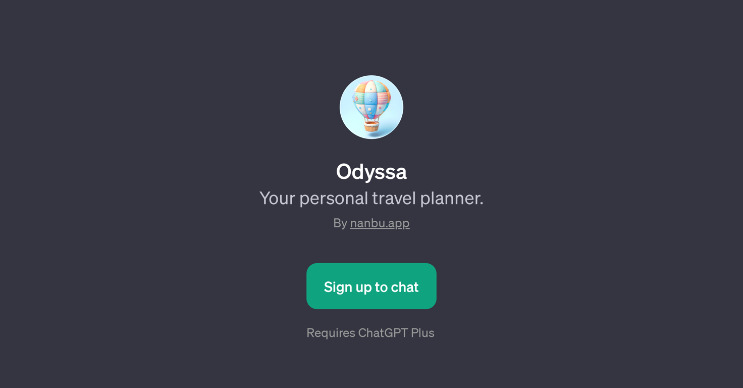 Odyssa website