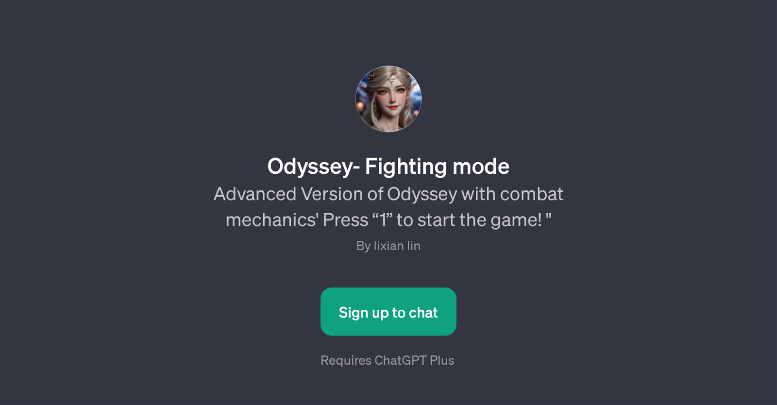 Odyssey- Fighting Mode website
