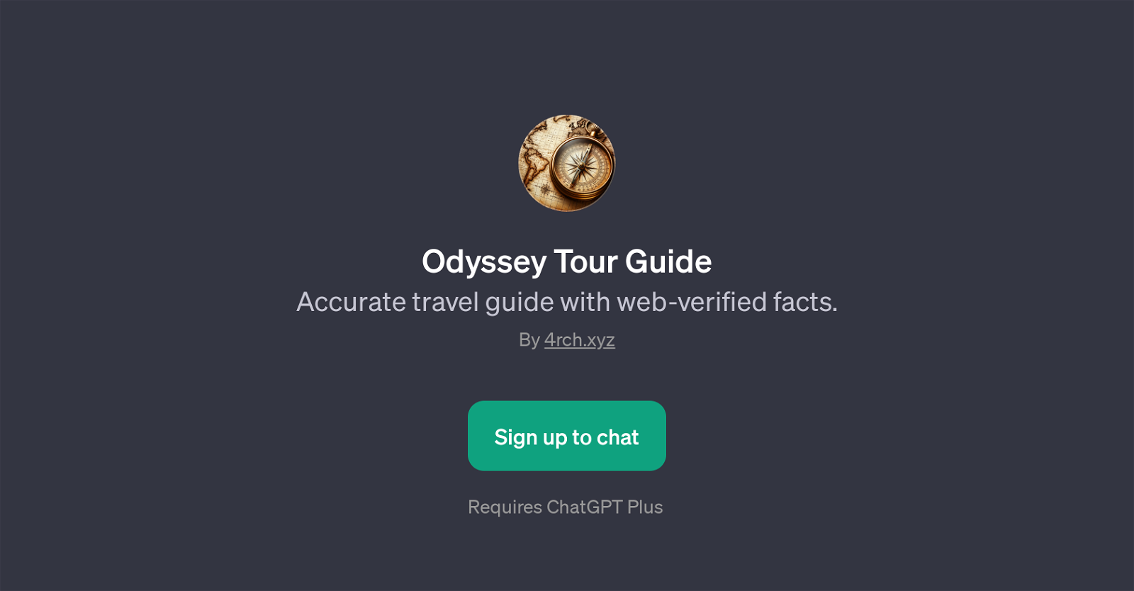 Odyssey Tour Guide website
