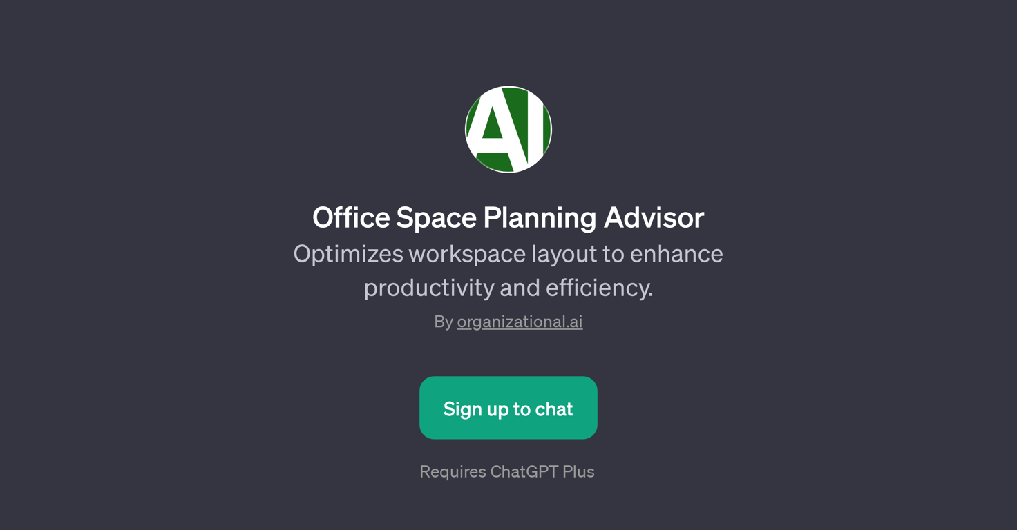 Office Space Planning Advisor website