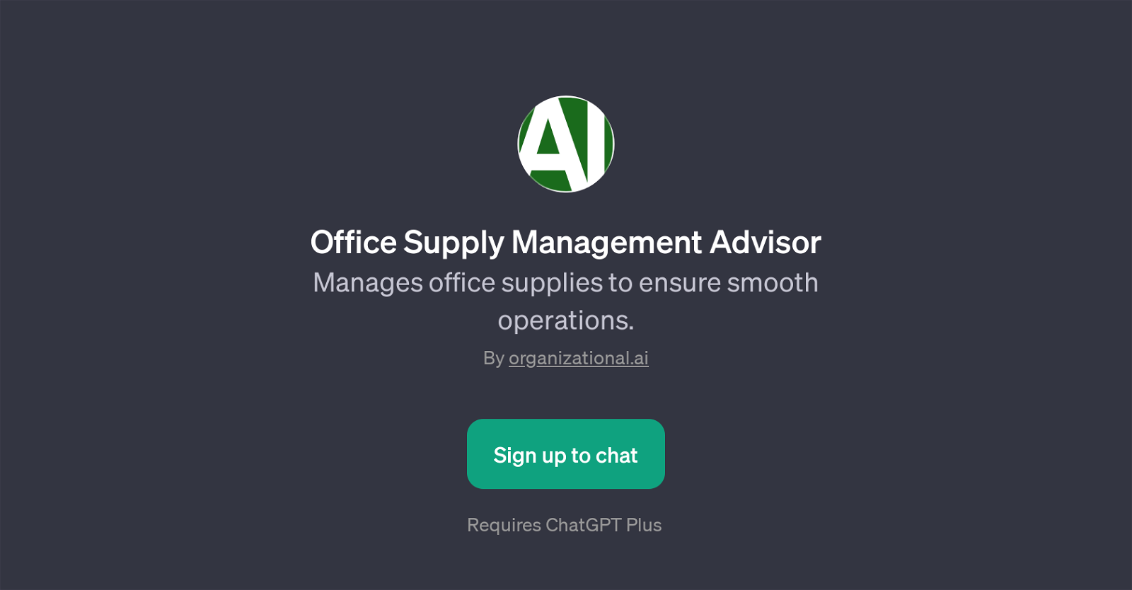 Office Supply Management Advisor website
