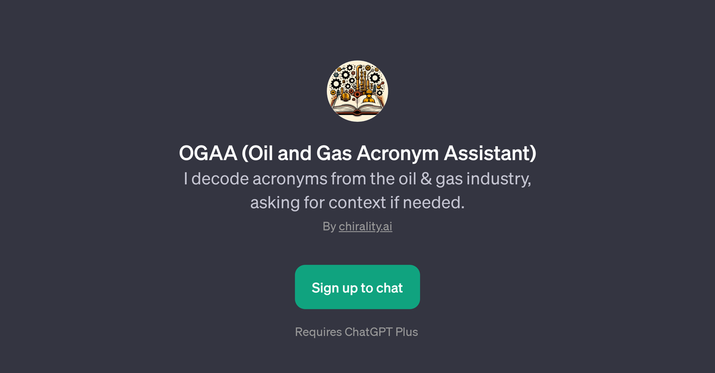 OGAA (Oil and Gas Acronym Assistant) website
