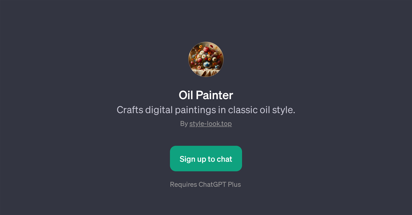 Oil Painter website