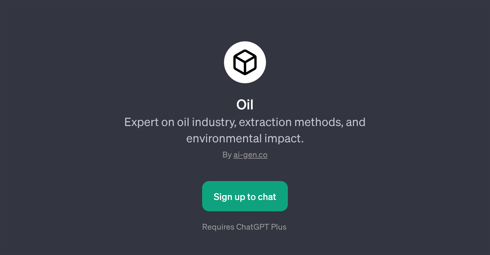 Oil website