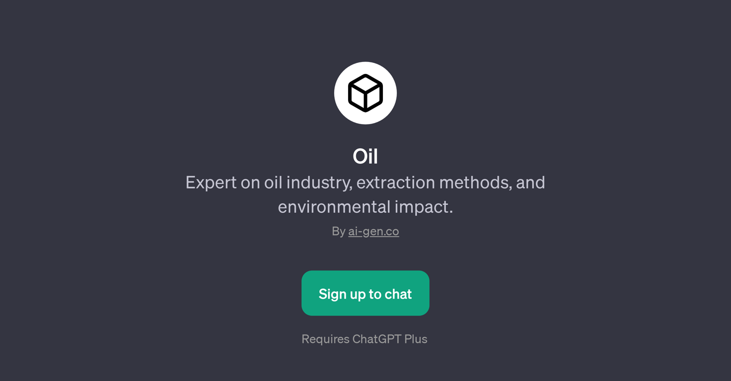 Oil website