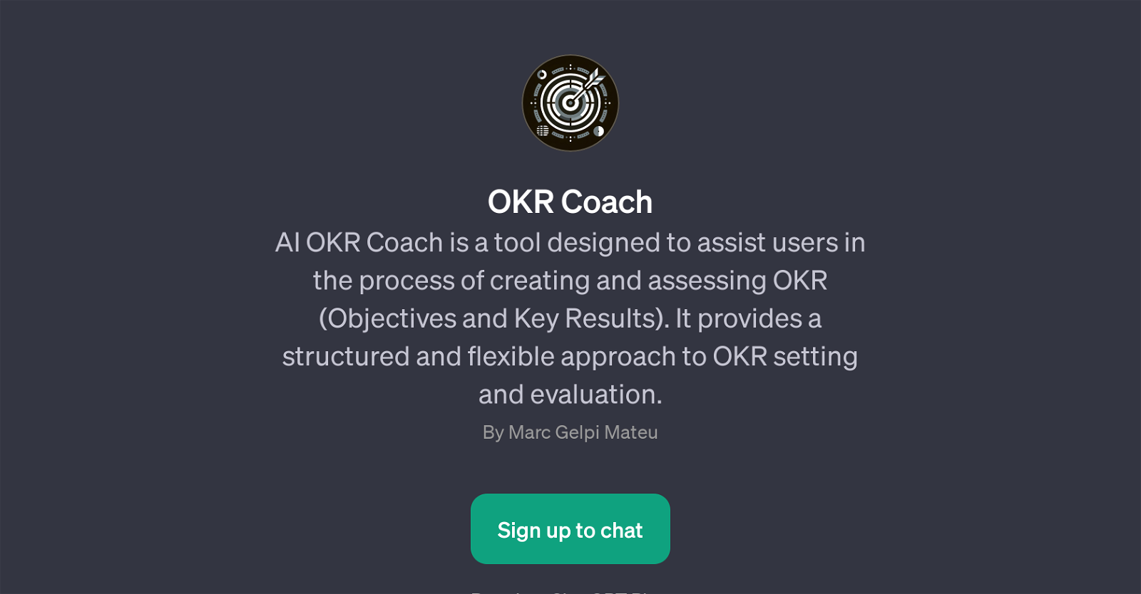 OKR Coach website