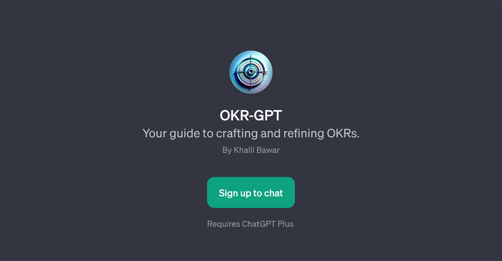 OKR-GPT website
