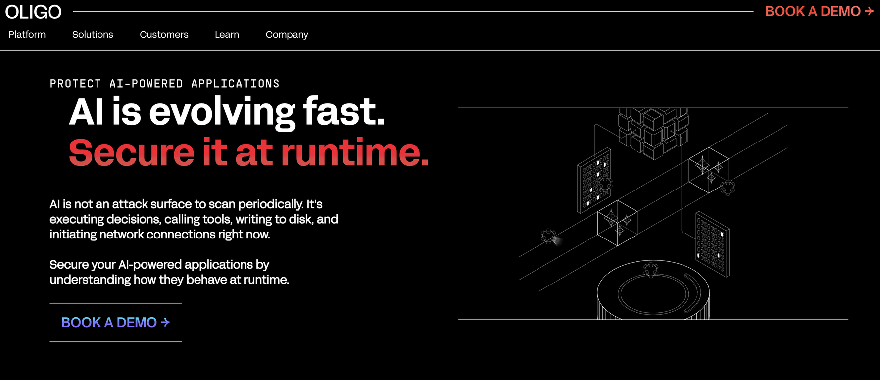 Oligo Security website